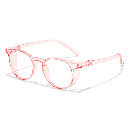 Retro Color-changing Anti-blue Light Glasses Anti-wind And Sand Droplets Myopia Frame