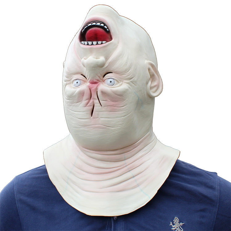 Halloween horror face down mask
