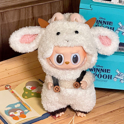 Labubu DIY Party Outfits: Customizing Clothes for Labubu Generation 1 and 2 Blind Box Figures