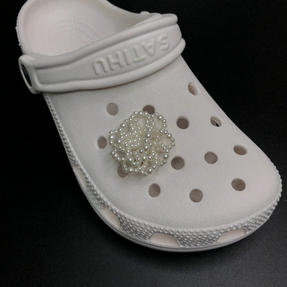 Accessories Pearl Flower Shoe Buckle Everything