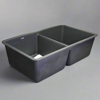 BLANCO Diamond Silgranit Double Bowl Under-mount (Cinder) 32" 441470
