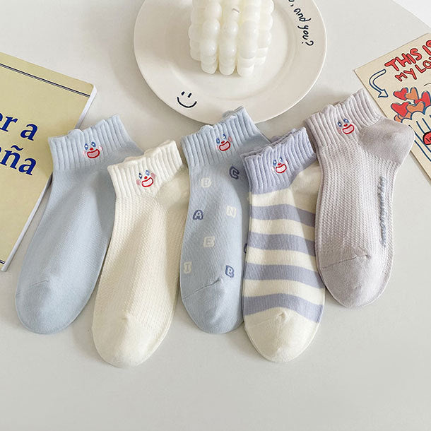 Womens Short, Breathable Mesh Ankle Socks