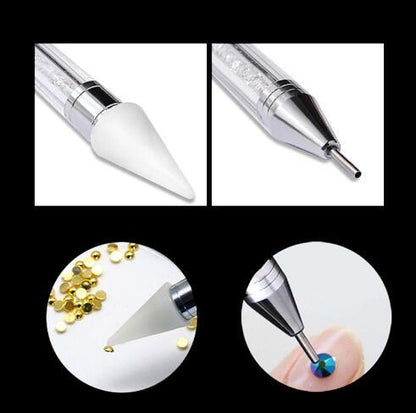 Dual-ended Nail Dotting Pen Diamond Painting Pen Crystal Beads