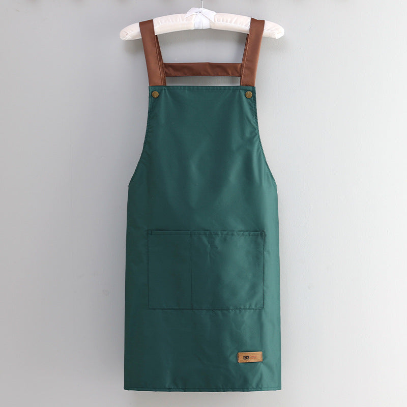 Apron for Home Kitchen Waist Waterproof and Oil proof Advertising Logo Printing Apron