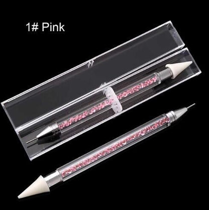 Dual-ended Nail Dotting Pen Diamond Painting Pen Crystal Beads