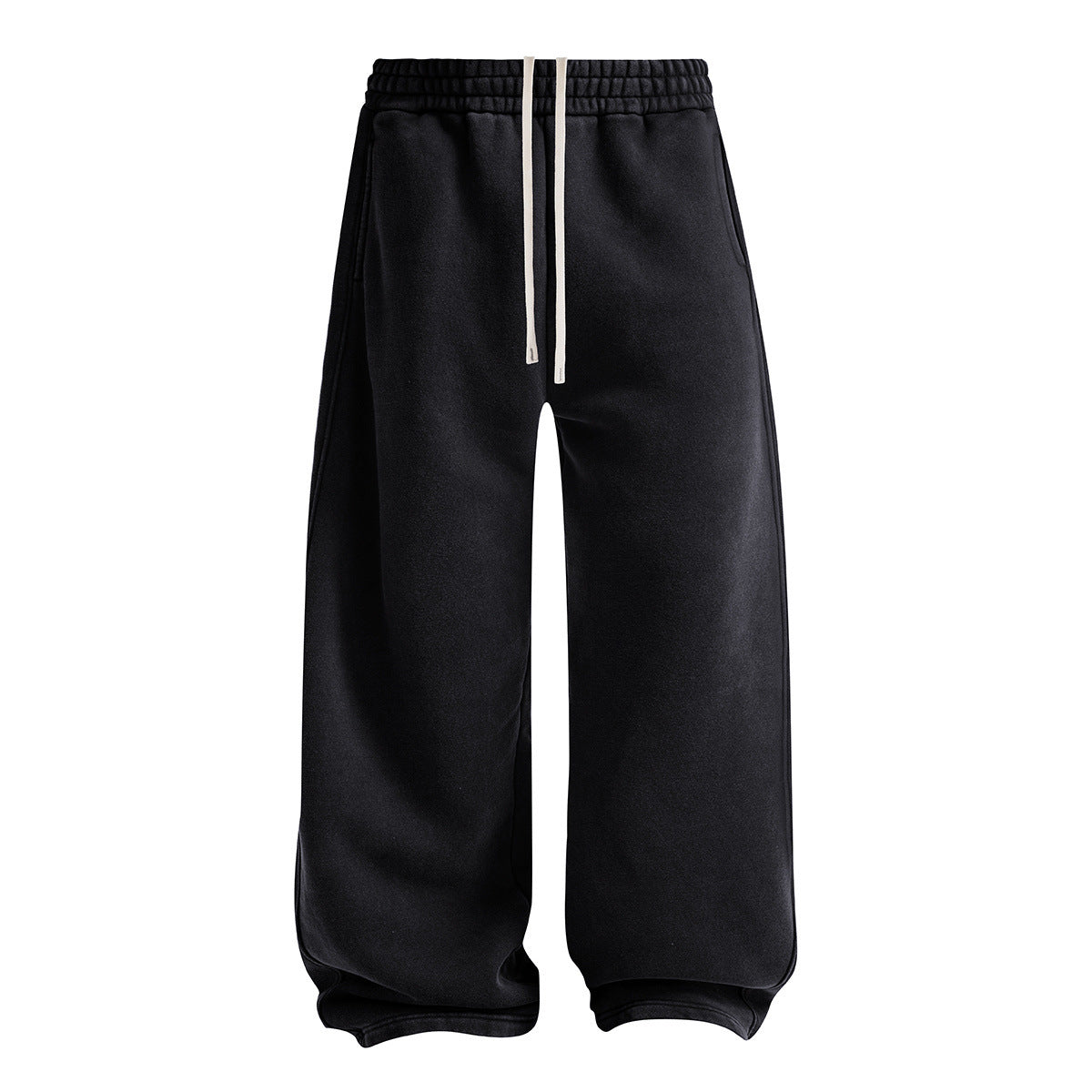 New Trendy Brand Brushed Washed Long Pants