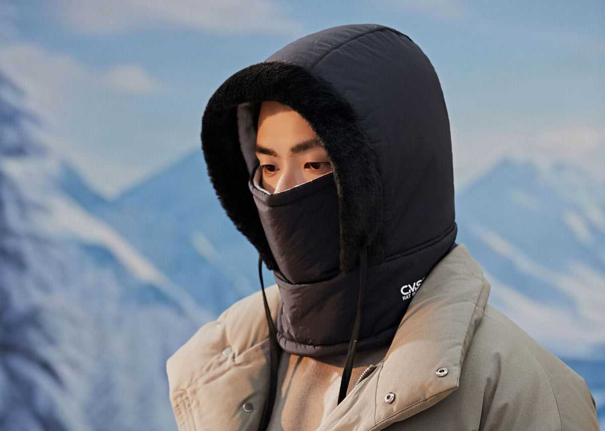 Men's Outdoor Fleece Warm Ear Protection Hat