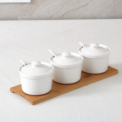 Seasoning Jar Bottle Set Household Salt MSG Box