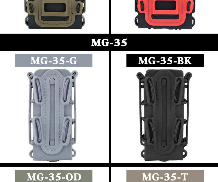 Live CS Tactical Waist Hanging Box 5.56&7.62 Elastic Scorpion Quick Pull Outdoor Multi purpose Kit