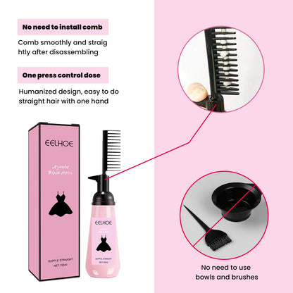 Hair Straightening Cream, Hair Care Smooth Smooth Smooth Hair Care Cream