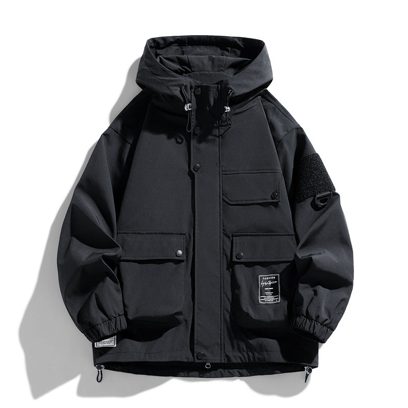 Straight Hem Design For Spring And Autumn Jackets