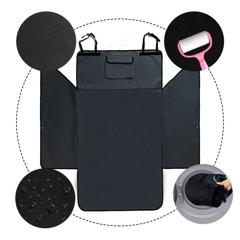 Vehicle-mounted Pet Mat Waterproof 600D Oxford Cloth Single Layer