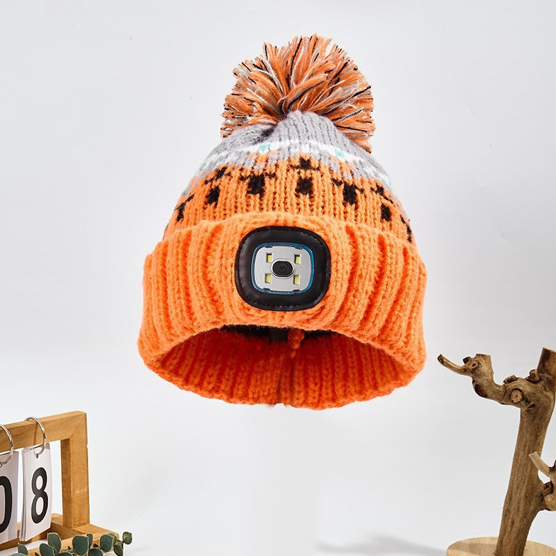 Outdoor Night Running Ear-protecting Cap Light