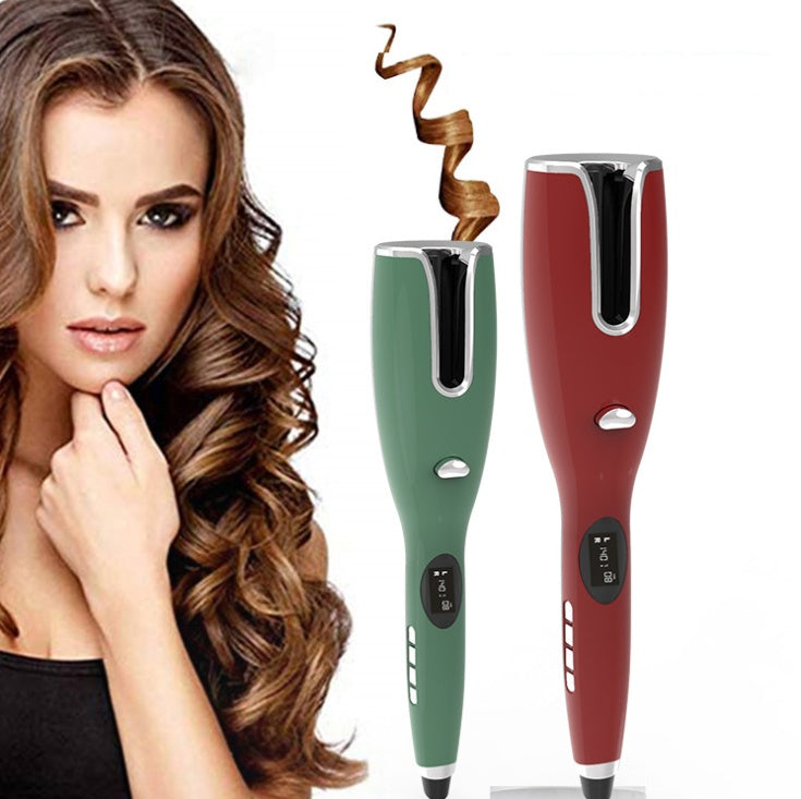 Infrared Automatic Hair Curler: Portable Styling with Rotating Stick