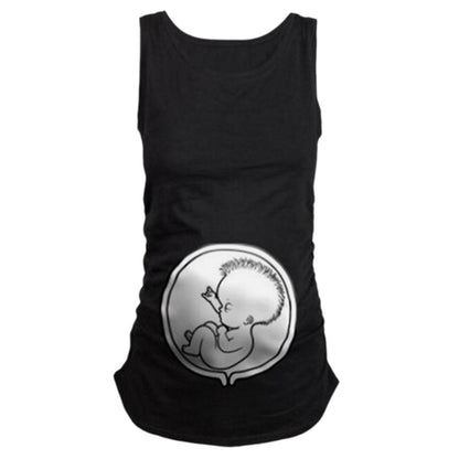 Baby Print Maternity vest
