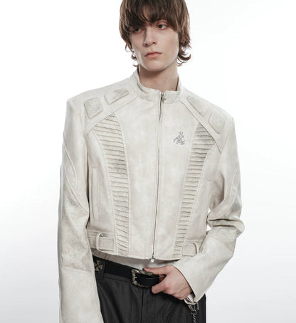 Original Akira Short Biker Leather Jacket