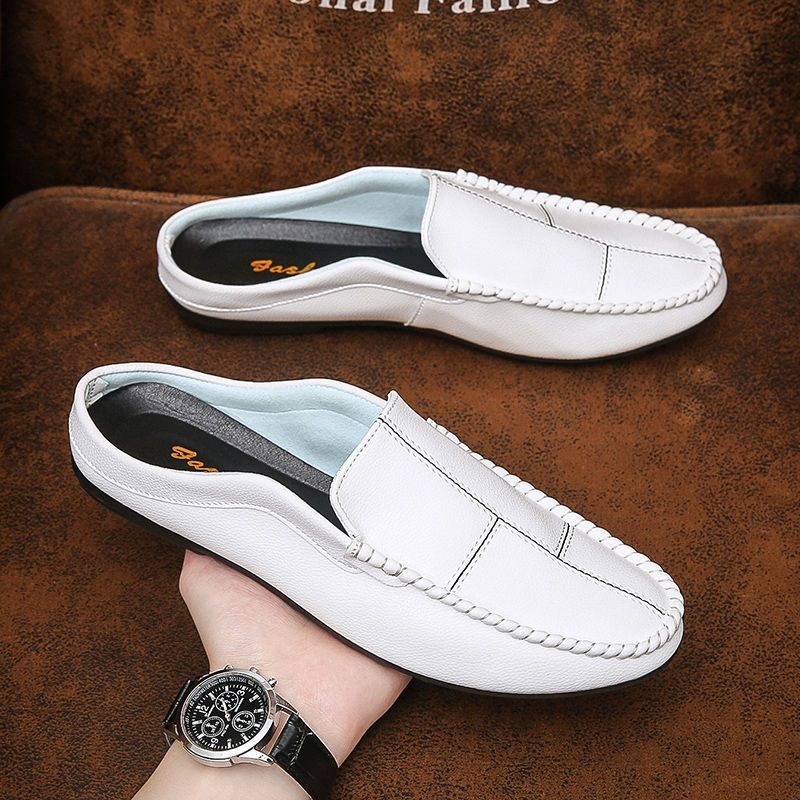 Men's Closed Toe Slip-On Leather Loafers