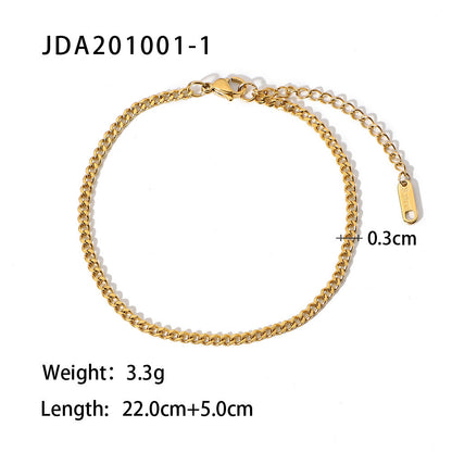 Fashion Stainless Steel Anklets Ornament