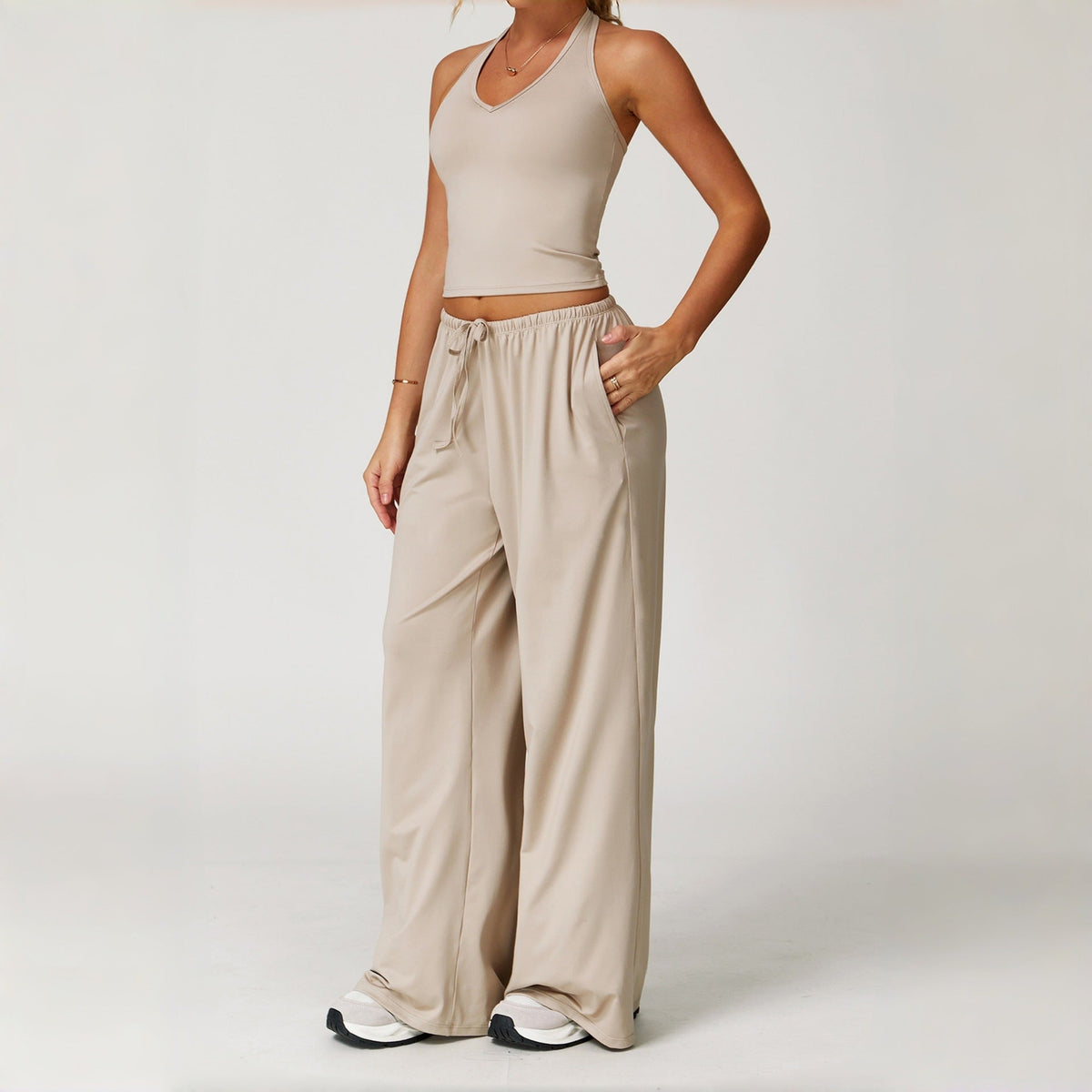 Brushed Yoga Set Quick-drying Workout Outfit