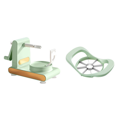 Hand-Cranked Multifunctional Peeler Cutter Slicer