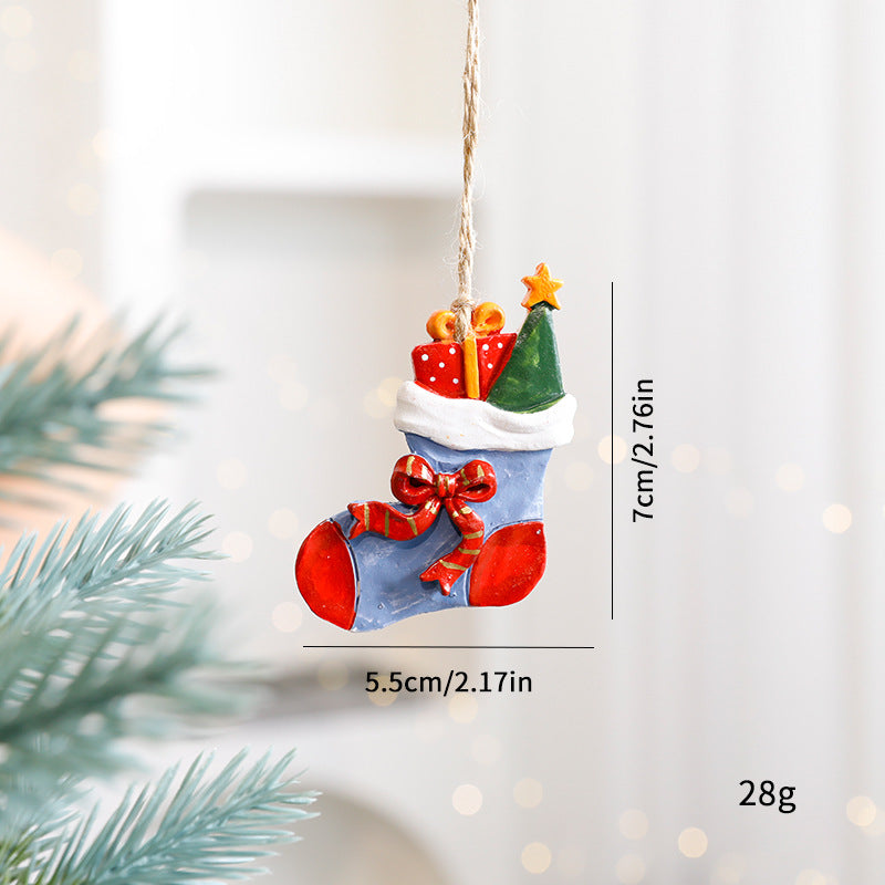 Christmas Decorations Cartoon Elk Ornaments