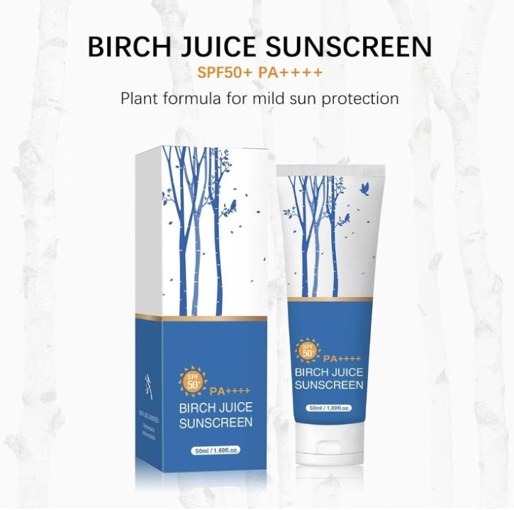 Facial Care Birch Sap Sunscreen