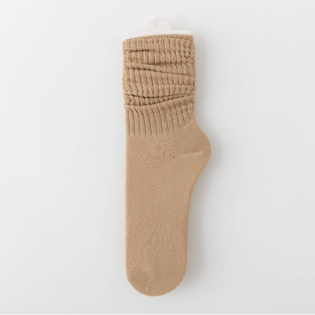 Pile Style Maillard Socks For Women