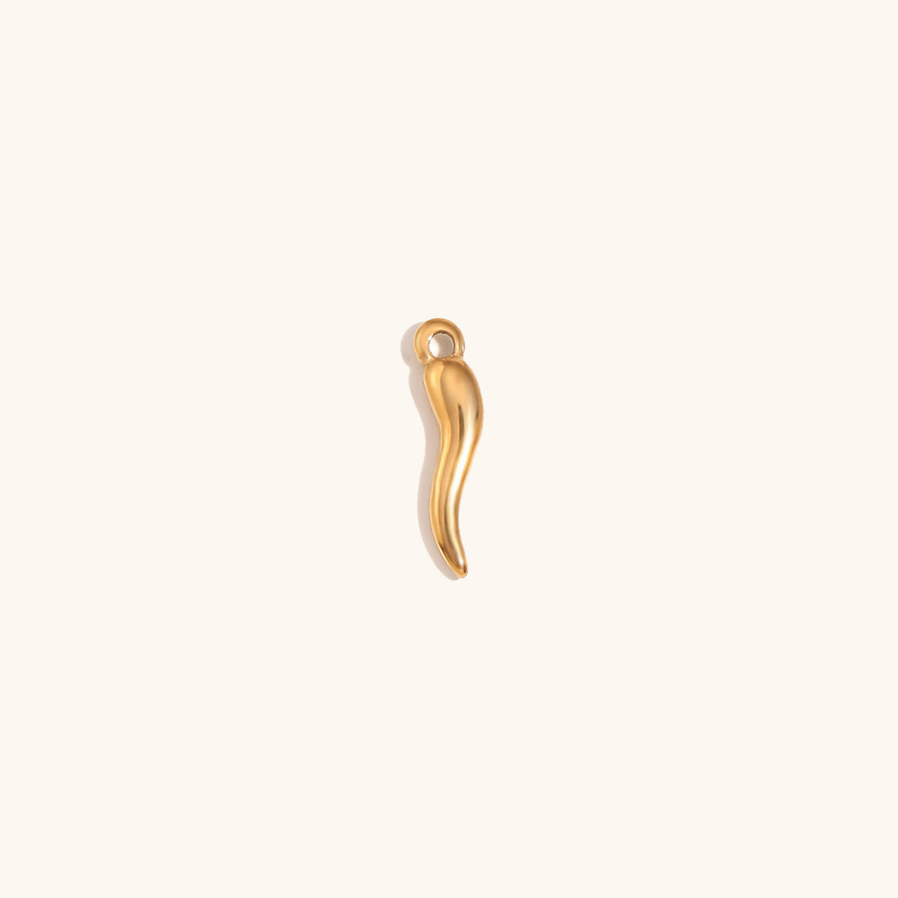 Creative Jewelry Accessory Stainless Steel Pendant With 14K Gold Plating