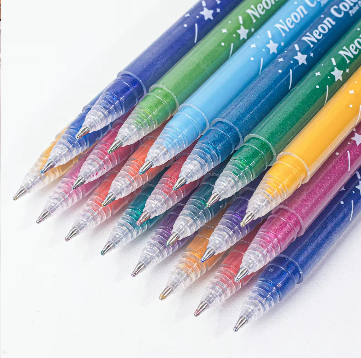 SparkleHue Gel Pen Set