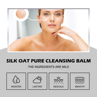 Oatmeal Cleanser, Gently Cleans Pores And Moisturizes Facial Skin With A Moisturizing And Refreshing Oil Control Cleanser