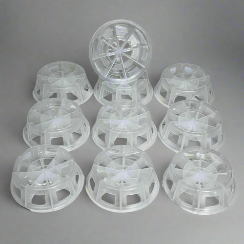 ZA@ Pallet of 2A Insulated Runner Plastic Random Packing Cascade Ring Sz 3" D X 1" H White