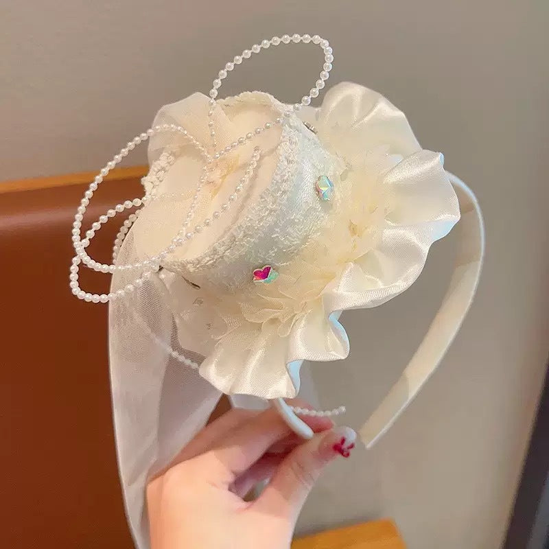 Cherry Cake Style Lace Hair Clip