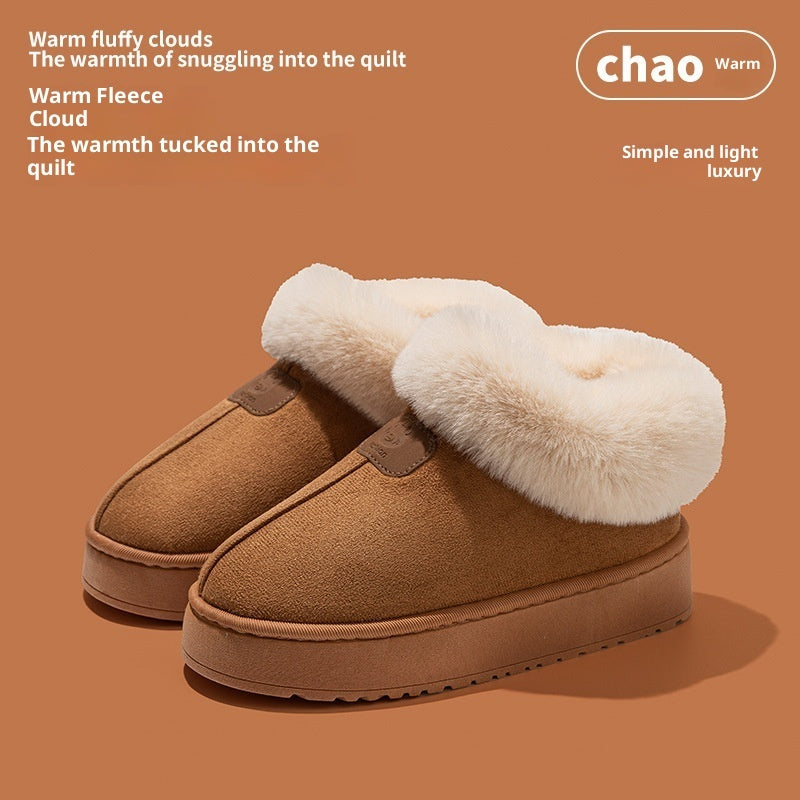 Fashion Individual Casual Cotton Slippers Women