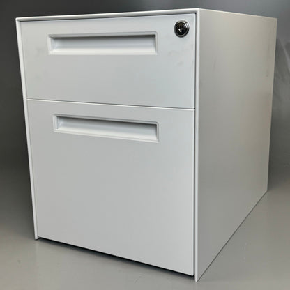 SITONIT•SEATING Mobile Pedestal Two Drawer Locking Cabinet