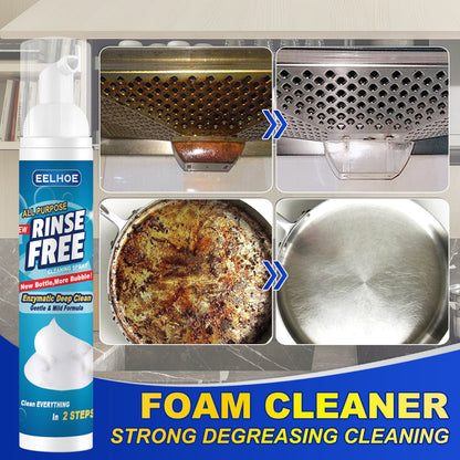 Heavy Grease Kitchen Foam Cleaner, Multi-Purpose Stove Hood To Remove Rust Stains Kitchen Utensils Oil Stains