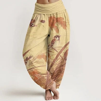 Women's Cotton Direct-print Springsummer Trousers