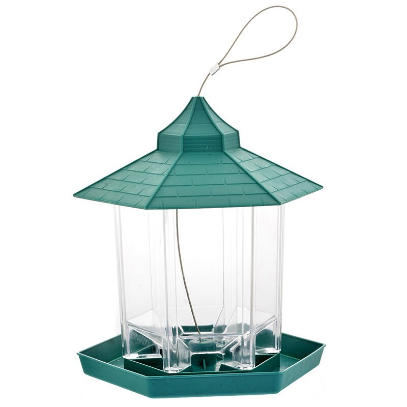 Outdoor Balcony Waterproof Hanging Bird Feeder