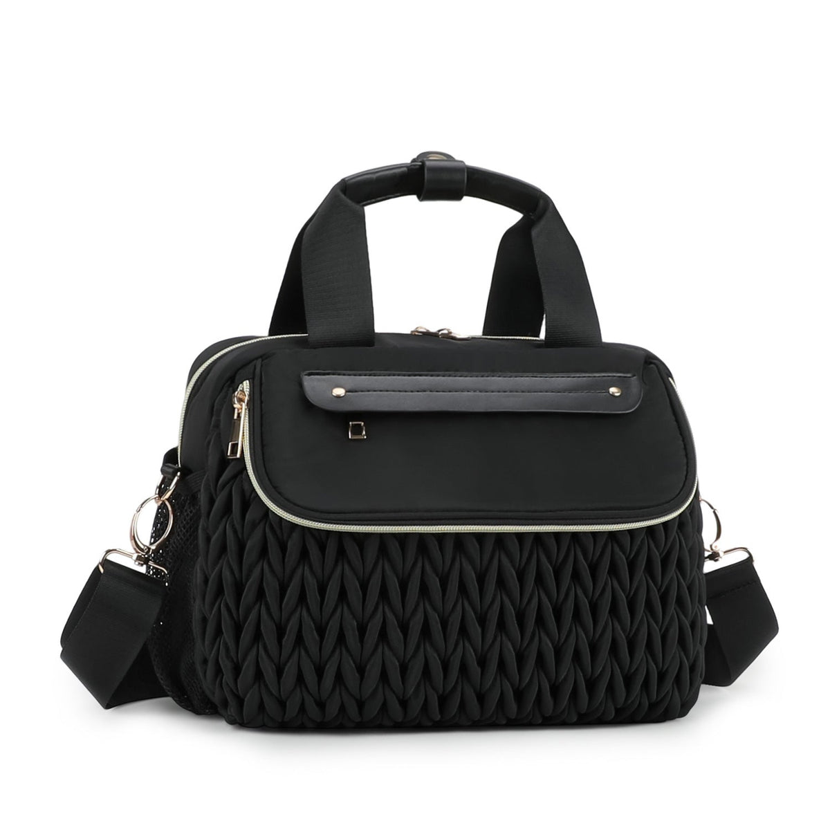 New Woven Mommy Bag Multi-functional Insulated Bag