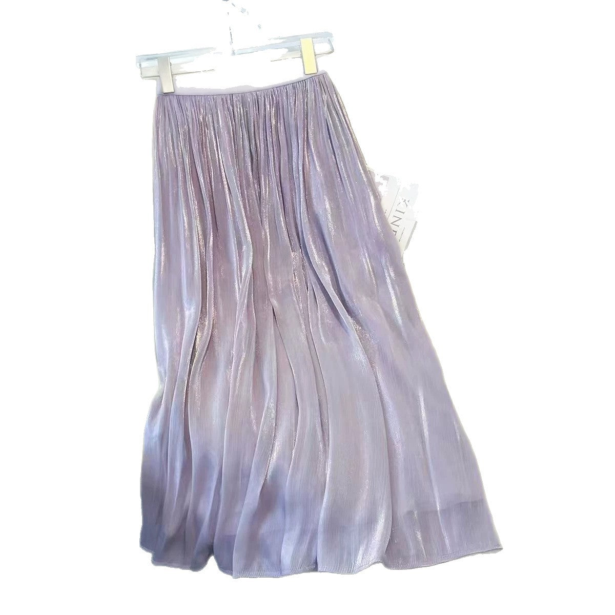 Summer New High-waisted Flared Dress