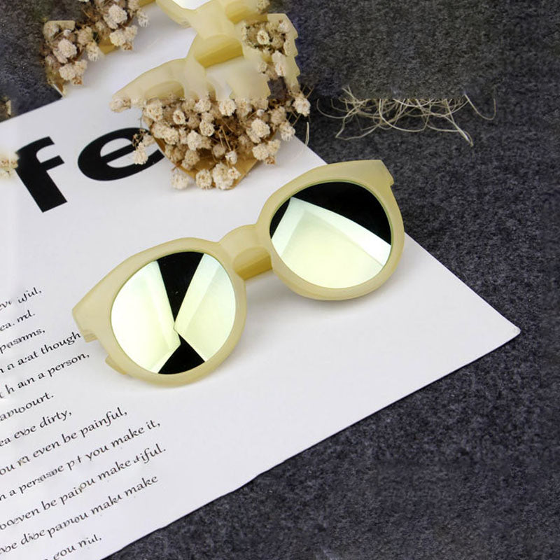 Frosted Candy Color Tablet Baby Sunglasses