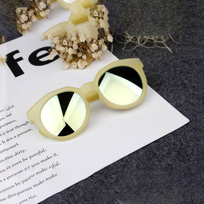Frosted Candy Color Tablet Baby Sunglasses