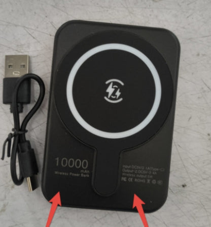 Mini Fast Charging Magnetic Wireless Power Bank 5000 MAh Portable