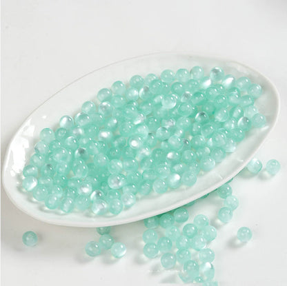 Resin Beads Cat Eye Round Beads Ornament