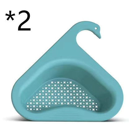Sink Hanging Swan Drain Basket Kitchen Tool