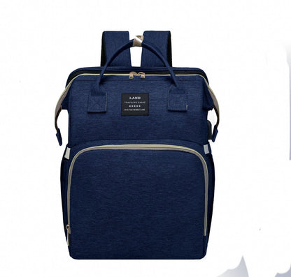 Multifunctional Folding Crib Large Capacity Backpack