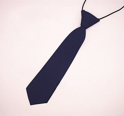 Children's Kindergarten Uniforms Solid Color Small Tie College
