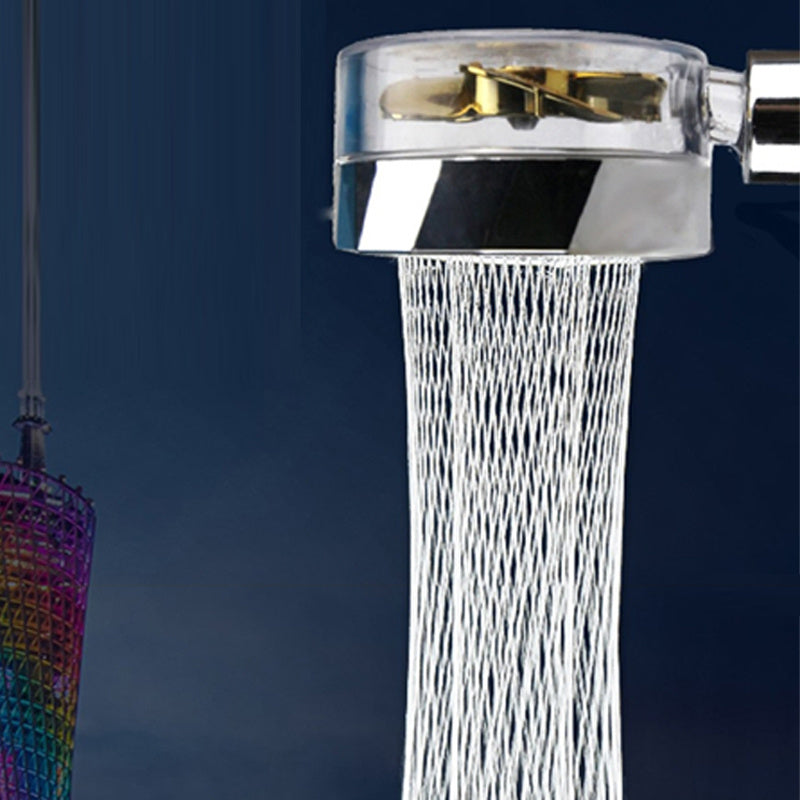 Turbo Propeller Shower Head Handheld High Pressure