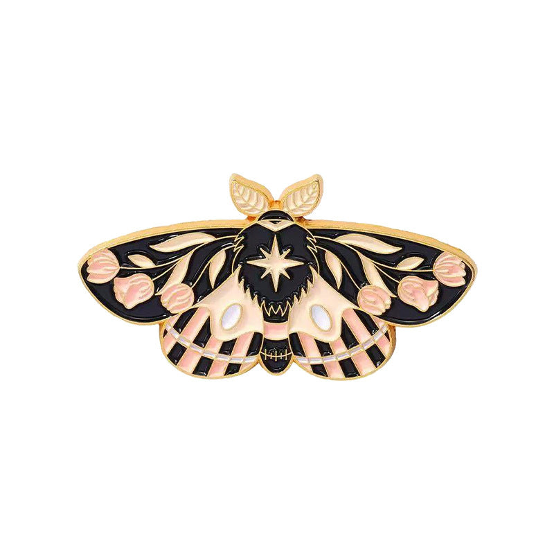 Insect-shaped Metal Badge With A Personalized Design