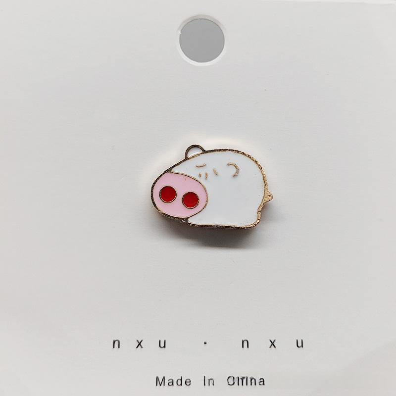 Creative And Adorable Brooches In Various Designs Featuring Animals, Flowers, And Fruits