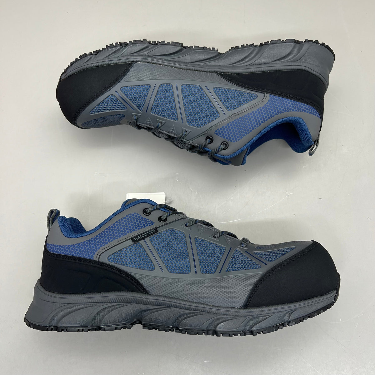 PROPET Seeley II Men's Work Boot Waterproof Men's Sz 12 W (E) Grey/Blue MAU012M